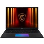 MSI PORTATIL TITAN 18 HX AI A2XWIG-245ES. 18" 16:10 UHD+ (3840X2400) 120HZ, IPS. INTEL CORE ULTRA 9 285HX. NVIDIA GEFORCE RTX 5080 , GDDR7 16GB. DDR5 6400MHZ 32GB*2. 2TB NVME PCIE SSD. W11 HOME. NEGRO
