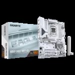 GIGABYTE B850 EAGLE WIFI7 ICE Placa base - Procesadores AMD Ryzen serie 9000, VRM digital de 8+2+2 fases, hasta 8200 MHz DDR5 (O.C.), 1x M.2 PCIe 5.0 + 2x M.2 PCIe 4.0, Wi-Fi 7, LAN 2.5 GbE, USB 3.2 Gen 2
