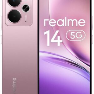 realme 14 16,9 cm (6.67") SIM doble Android 15 5G 12 GB 256 GB 5860 mAh Rosa