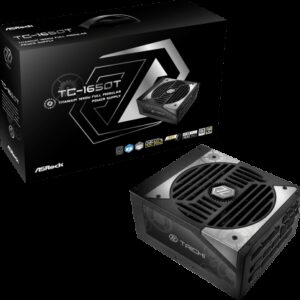 Asrock Taichi TC-1650T unidad de fuente de alimentación 1650 W 20+4 pin ATX ATX Negro