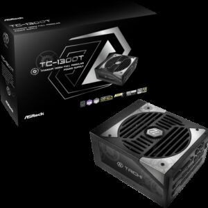 Asrock Taichi TC-1300T unidad de fuente de alimentación 1300 W 20+4 pin ATX ATX Negro