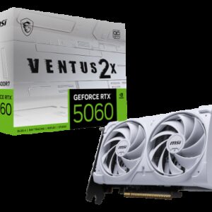 MSI GeForce RTX 5060 8G VENTUS 2X OC WHITE NVIDIA 8 GB GDDR7