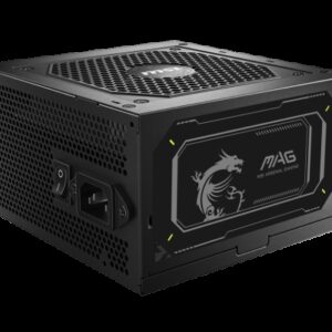 MSI MAG A750GL PCIE5 II unidad de fuente de alimentación 750 W 20+4 pin ATX ATX Negro