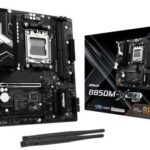 PLACA ASROCK B850M-X WIFI R2.0,AMD,AM5,B850,2DDR5,128GB,1HDMI+1DP,4SATA3,2.5GBLAN,WIFI6E+BT5.2,5USB3.2+2USB TYPE-C,MATX