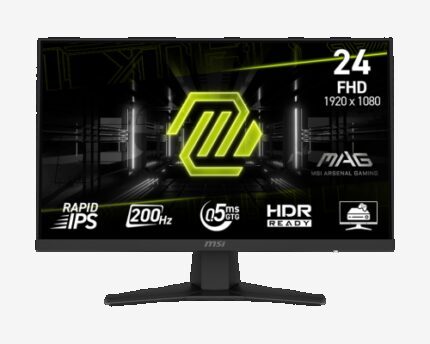 MSI MONITOR MAG 244F. 23.8" RAPID IPS FLAT. 1920X1080. 200HZ