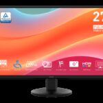 MSI MONITOR PRO MP272L. 27". PLANO IPS. 1920x1080 . 100HZ. NEGRO