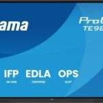 PANTALLA INTERACTIVA 98" EDLA, ANDROID 14, 8/128GB UHD IPS, MM 2X 20W  + 20W SUBWR, 2X HDMI, DP , 2X USB-C,  450CD/M, HORIZ , MEDIA PLAY USB PORTS, ANTIGLARE, LAN, RS232C, IIWARE WIFI-6/BT 5.0, OPS SLOT, VESA 400X400 (MOUNT INCLUDED) (TE9813A-B1AG)