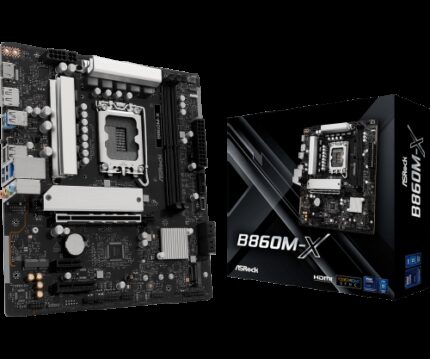 Asrock B860M-X Intel B860 LGA 1851 (Socket V1) micro ATX