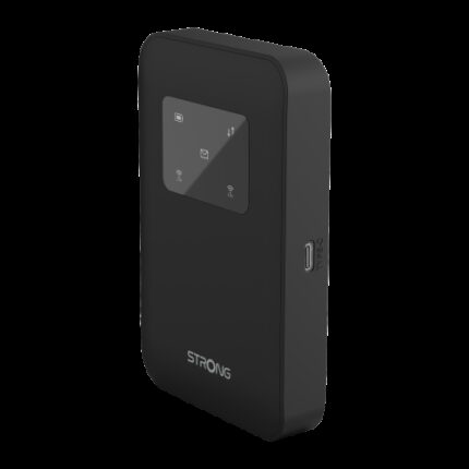 Strong 4G+ LTE MiFi Hotspot Router Wi-Fi 900 router inalámbrico Doble banda (2,4 GHz / 5 GHz) Negro