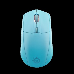 RATON STEELSERIES - RIVAL 3 WIRELESS GEN. 2 AQUA (62526)
