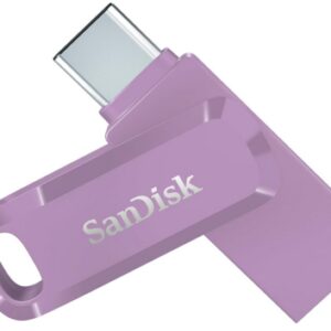 SanDisk Ultra Dual Drive Go USB 128GB unidad flash USB USB Type-A / USB Type-C 3.2 Gen 1 (3.1 Gen 1) Lavanda