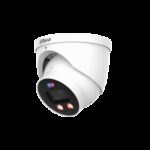 (DH-IPC-HDW3849HP-AS-PV-0280B-PRO) DAHUA CAMARA IP WIZCOLOR TURRET WIZSENSE SERIE 3 8MP CON INTELIGENCIA ARTIFICIAL, SOPORTA MICROSD 256GB, TIOC PRO ALARMA IN/OUT, ACUPICK, SMD 4.0, 12 VDC/POE, IP67, 2.8MM