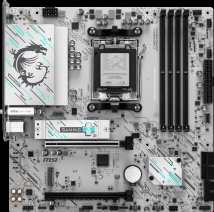 MSI B840M GAMING PLUS WIFI6E placa base AMD B840 Zócalo AM5 micro ATX