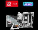 PLACA MSI B850M GAMING PLUS WIFI6E,AMD,AM5,B850,4DDR5,256GB,1HDMI+1DP,4SATA3+2M.2,2.5GBLAN+WIFI6E+BT5.3,9USB3.2,MATX