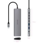 NANOCABLE HUB USB-C 2xUSB-A+3xUSB-C+USB-C CARGA+HDMI+AUDIO - Imagen 2