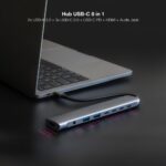 NANOCABLE HUB USB-C 2xUSB-A+3xUSB-C+USB-C CARGA+HDMI+AUDIO - Imagen 3