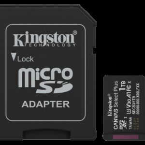 Kingston Technology 1TB microSDXC Canvas Select Plus Gen3 150MB/s A1 (Incluye adaptador de SD)
