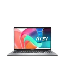 MSI PORTATIL MODERN 15 F1MG-204ES. 15.6" FHD (1920*1080), 60HZ IPS. INTEL CORE 7 PROCESSOR 150U . INTEL GRAPHICS. DDR IV 8GB*2. 512GB NVME SSD. PLATINUM GRIS. W11 HOME