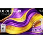 LG OLED evo AI OLED83G55LW 2,11 m (83") 4K Ultra HD Smart TV Wifi Plata
