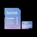 SanDisk Creator 256 GB MicroSDXC UHS-I Clase 10 - Imagen 2