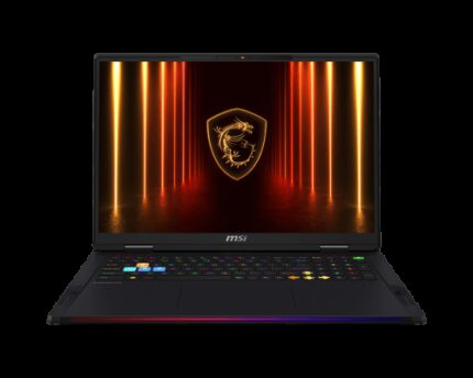 MSI Raider 18 HX AI A2XWJG-459ES Intel Core Ultra 9 285HX Portátil 45,7 cm (18") UHD+ 64 GB DDR5-SDRAM 2 TB SSD NVIDIA GeForce RTX 5090 Wi-Fi 7 (802.11be) Windows 11 Home Negro