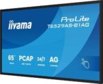 MONITOR IIYAMA TACTIL 65" 4K 20P TACTIL (T6529AS-B1AG) / ANDROID 14/ USO 24/7 / IRX1 / HDMI X 2 / USB-C / HORIZ. Y APAISADO / 420CD/M2 (TOUCH), 4000:1, 6.5MS, USB TOUCH / RS232C / RJ45 / 32GB ROM / 2G RAM / 1GB / WIFI / VESA 400X400MM - Imagen 8