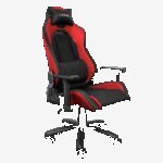 Trust GXT 714 RUYA Silla para videojuegos universal Negro, Rojo
