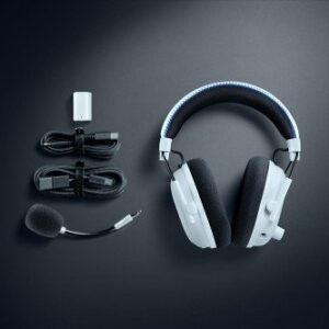 Razer BlackShark V3 Pro Auriculares Inalámbrico y alámbrico Diadema Juego USB tipo A Bluetooth Blanco