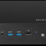 MSI CUBI NUC 1MG-238BEU PC/estación de trabajo barebone 0.84L sized PC Negro 120U Intel® SoC