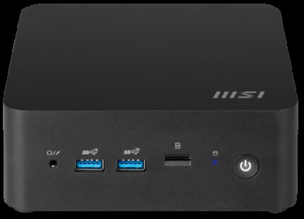 MSI CUBI NUC 1MG-238BEU PC/estación de trabajo barebone 0.84L sized PC Negro 120U Intel® SoC