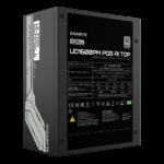 GIGABYTE UD1600PM PG5 AI TOP Fuente de Alimentación - PCIe 5.0, 80 PLUS Platinum, Diseño totalmente modular, Ventilador de 120 mm, Compatible con ATX 3.1, Enchufe EU - Imagen 4