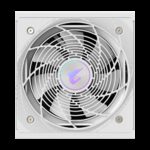 GIGABYTE AORUS ELITE P1000W ICE Fuente de Alimentación - PCIe 5.0, 80 PLUS Platinum, Diseño completamente modular, Ventilador de 120 mm, Compatible con ATX 3.0, Enchufe UE - Imagen 4