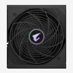 GIGABYTE AORUS ELITE P1000W ICE Fuente de Alimentación - PCIe 5.0, 80 PLUS Platinum, Diseño completamente modular, Ventilador de 120 mm, Compatible con ATX 3.0, Enchufe UE - Imagen 6