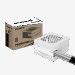 GIGABYTE P650SS ICE Fuente de Alimentación - PCIe 5.0, 80 PLUS Silver, Ventilador de 120 mm, Compatible con ATX 3.0, Enchufe EU