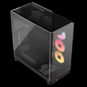 Corsair 4500X RS-R ARGB Tempered Glass Mid-Tower, Black Midi Tower Negro