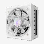 GIGABYTE AORUS ELITE P850W ICE Fuente de Alimentación - PCIe 5.0, 80 PLUS Platinum, Diseño completamente modular, Ventilador de 120 mm, Compatible con ATX 3.0, Enchufe UE - Imagen 2