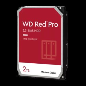 QNAP WD, HDD, RED PRO, SATA III, 3.5-INCH, 20TB, WD202KFGX