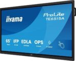IIYAMA MONITOR INTERACTIVO 65" EDLA, ANDROID 14, 16/128GB UHD IPS, MM 2X 20W  + 20W SUBWR, 2X HDMI, DP , 1X USB-C,  550CD/M, HORIZ , MEDIA PLAY USB PORTS, ANTIGLARE, LAN, RS232C, IIWARE WIFI-6/BT 5.0, OPS SLOT, VESA 600X400 (MOUNT INCLUDED) (TE6515A- - Imagen 3