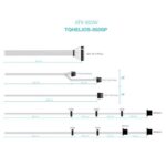 TooQ Fuente de alimentación ATX 850W APFC 80Plus Bronze - Imagen 5