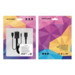 Nanocable Conversor unidireccional VGA/M + AUDIO/M + USB-A/M (para alimentación) a HDMI/M, Negro, 1.8m - Imagen 6