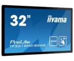 MONITOR IIYAMA OPENFRAME 32" TACTIL (TF3215MC-B2AG) 1920X1080/ 500CD /3000:1 /USO 24/7 / LANDS-PORTR / VGA/ HDMI /DP / USB-TOUCH/ 8MS/ VESA 200X200 /NEGRO - Imagen 2