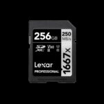 Lexar SDXC, 256 GB UHS-II Clase 10