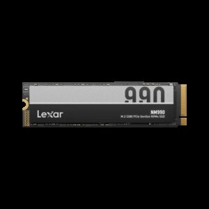 LEXAR LNM-990 2TB HIGH SPEED PCIE GEN 5X4 M.2 NVME, UP TO 14,000 MB/S READ AND 10,000 MB/S WRITE