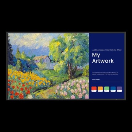 BENQAV DIGITAL SIGNAGE SL5504 (9H.S3LTB.DE2) 55", 24/7 ANDROID 13.0, 8GB 64GB, 500 NITS, 3840 X 2160, REMOTE CONTROLLER, NO OPS SLOT, 3 YRS ON SITE EXCHANGE