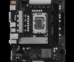 PLACA ASROCK H810M-X,INTEL,1851,H810,2DDR5,128GB,VGA+HDMI+DP,4SATA6+1M.2,2.5GBLAN,5USB3.2,MATX