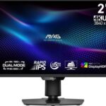 MSI MONITOR MAG 274UPDF E16M. 27" RAPID VA MINI-LED PLANO. 3840X2160. 160HZ. NEGRO