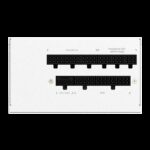 GIGABYTE UD850GM PG5 V2 ICE Fuente de Alimentación – PCIe Gen 5.1, 80 PLUS Gold, Diseño completamente modular, Ventilador de 120 mm, Compatible con ATX 3.1, Enchufe EU - Imagen 7