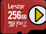 Lexar LMSPLAY256G-BNSNG memoria flash 256 GB MicroSDXC UHS-I Clase 10