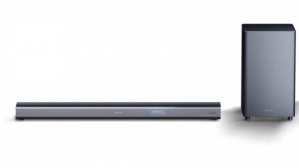 Sharp HT-SBW460 altavoz soundbar 3.1 canales 440 W Metálico