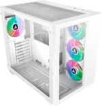 Abysm Danube SAVA 285 BX203 ARGB Cristal Templado USB 3.0 Blanca - Imagen 6